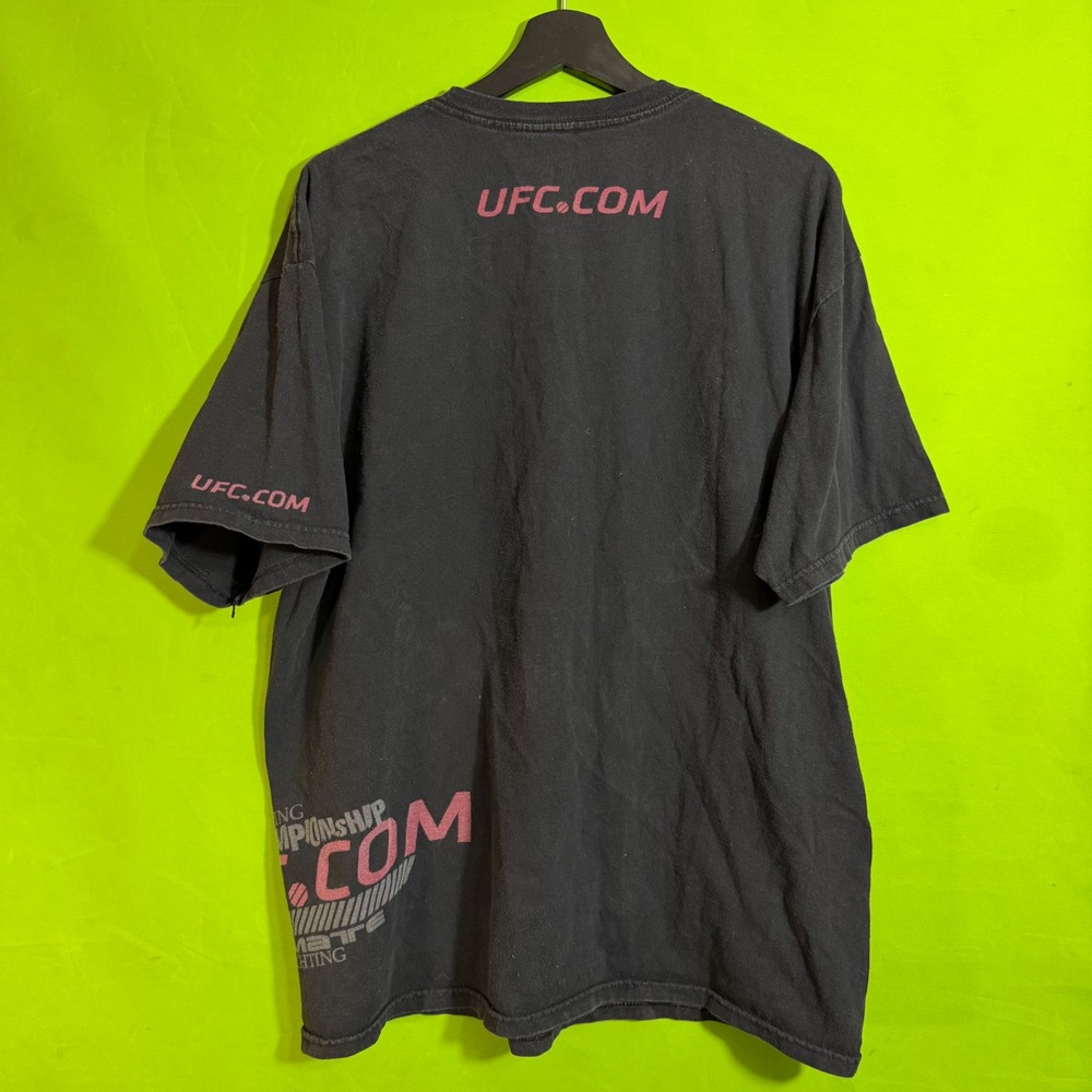 UFC Ultimate Fighting Championship Graphic T-Shirt Mens XL Black MMA